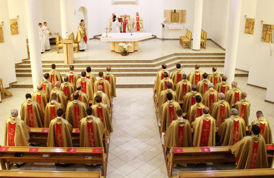 Zakończenie Rekolekcji kapłańskich w WSD w Kaliszu