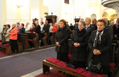 Członkowie Akcji Katolickiej w Sanktuarium w Tursku