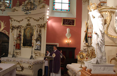 Parafia w Jarocinie gości figurę św. Michała Archanioła