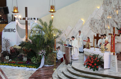 Wielkanoc w Sanktuarium Miłosierdzia Bożego w Kaliszu