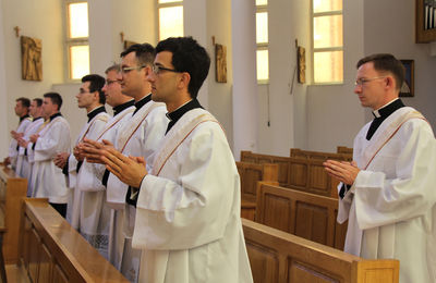 Posłanie księży diakonów do parafii praktyk 