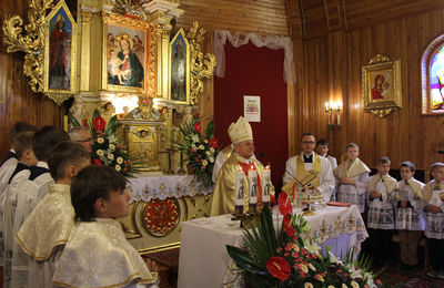 Uroczystość 610-lecia istnienia kościoła w Donaborowie 