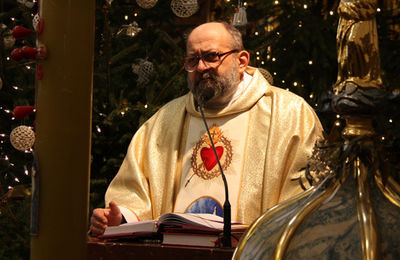 Misjonarz z Ukrainy ks. Paweł Kubik SCJ w Opatówku