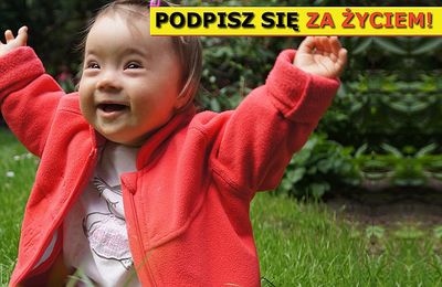 Inicjatywa STOP ABORCJI - PODPISZ SIĘ ZA ŻYCIEM