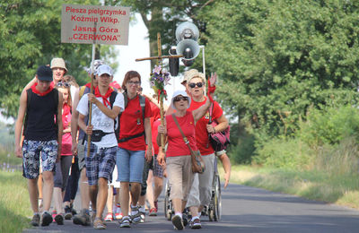 Grupa czerwona z Koźmina Wlkp. także na szlaku