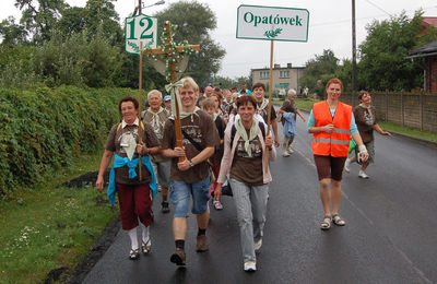 Oliwkowa z Opatówka w drodze na Jasną Górę