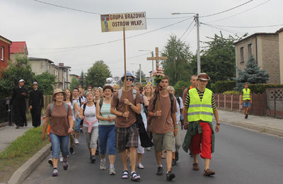 Brązowa z Ostrowa Wlkp. w drodze na Jasną Górę