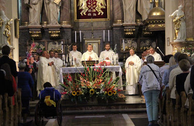 Dziękczynna Eucharystia za tegoroczne pielgrzymowanie