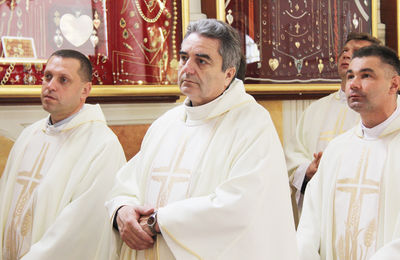 Kapelani leśników w Bazylice Świętego Józefa 