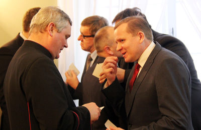 Opłatek w Starostwie Powiatowym w Kaliszu 