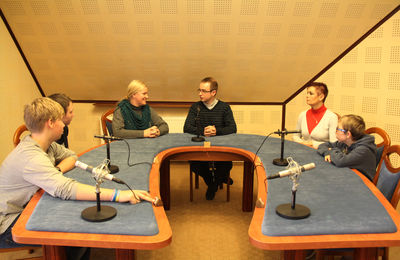 Pielgrzymka najmłodszych do Radia Rodzina