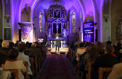 Koncert pasyjny w wykonaniu Beaty Bednarz w Rajsku 