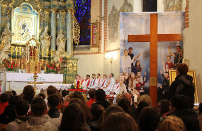 Symbole ŚDM przybyły do Ostrzeszowa 