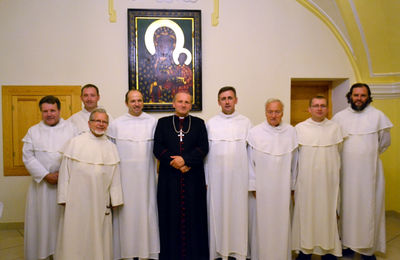 Prymicje Biskupa Łukasza u Paulinów w Wieruszowie