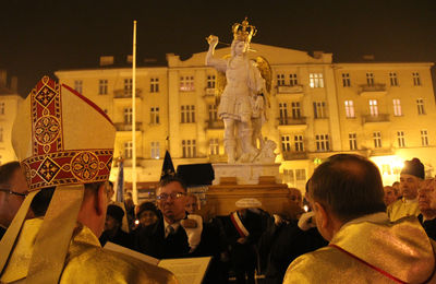 Zakończenie peregrynacji figury św. Michała w Katedrze