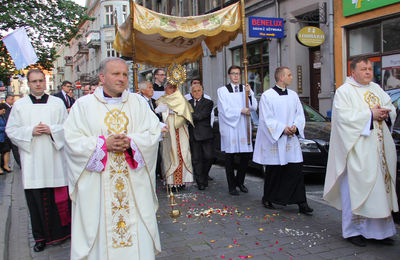 Pierwsza stacja Kongresu Eucharystycznego w Kaliszu