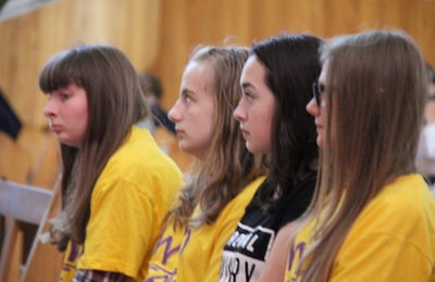 Młodzież szkolna i studenci na Kongresie Eucharystycznym