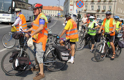 Grupa Rowerowa jako ostatnia wyruszyła na Jasną Górę