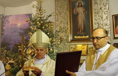 Dar relikwii Św. Jana Pawła II dla Sióstr Matki Bożej Miłosierdzia