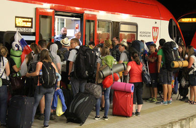 Pielgrzymi ŚDM wyruszyli do Krakowa
