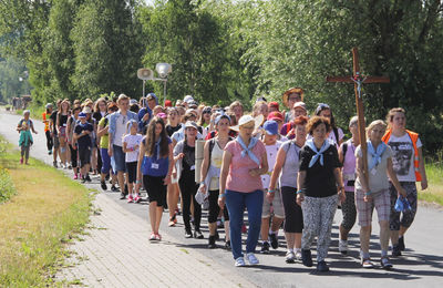 Pielgrzymka Sokolniki - Kalisz w drodze i z uśmiechem