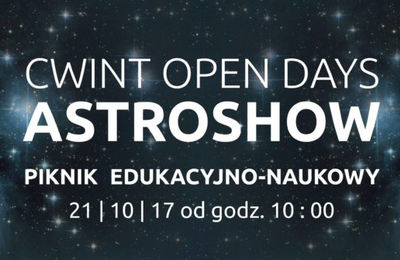Zaproszenie na CWiNT Open Days Astroshow