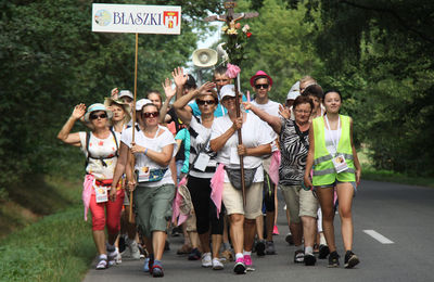 Grupa różana w drodze do Pani Jasnogórskiej
