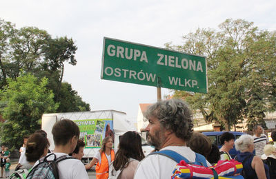 Grupa zielona z Ostrowa Wlkp. w drodze na Jasną Górę