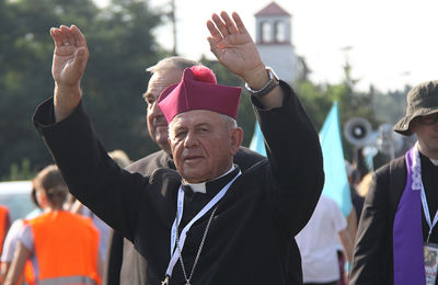 Biskup Stanisław pożegnał kaliskich pielgrzymów