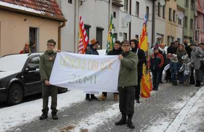 Orszak Trzech Króli przeszedł ulicami Byczyny
