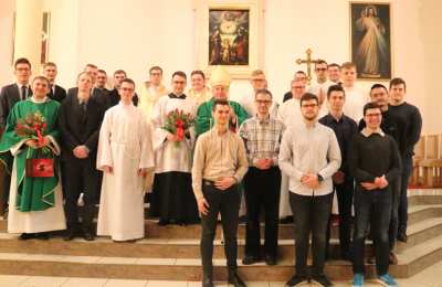 II tura rekolekcji w Wyższym Seminarium Duchownym  w  Kaliszu