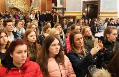 Pielgrzymka maturzystów diecezji kaliskiej na Jasną Górę