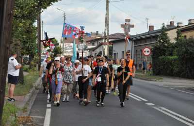 Powrót  pielgrzymki kaliskiej - dzień drugi