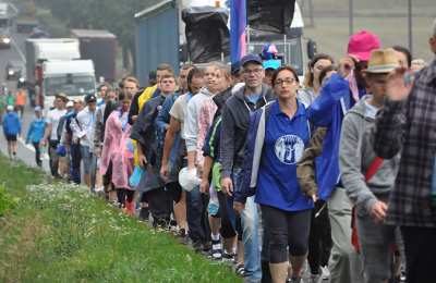 Grupy kaliskie w drodze do Maryi – dzień piąty