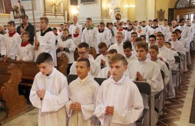 XII Pielgrzymka Ministrantów Diecezji Kaliskiej do Sanktuarium św. Józefa