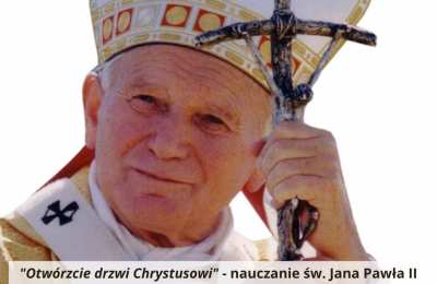 Otwórzcie drzwi Chrystusowi  - Nauczanie św. Jana Pawła II  - KS. PAWEŁ GÓŹDZIOŁ