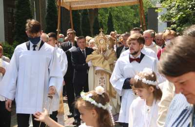 Uroczystość Najświętszego Ciała i Krwi Chrystusa w Nowych Skalmierzycach