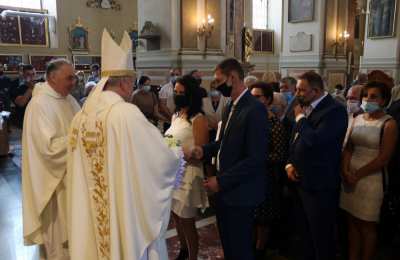 Pielgrzymka złotych i srebrnych jubilatów do sanktuarium św. Józefa