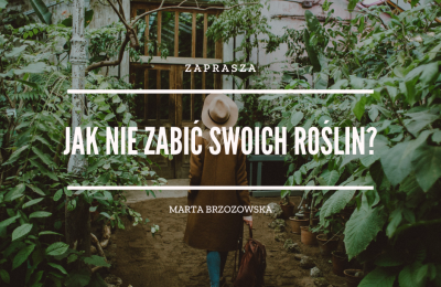 JAK NIE ZABIĆ SWOICH ROŚLIN