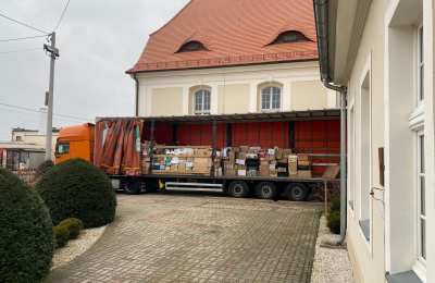 Parafia Bożego Ciała w Nowych Skalmierzycach wsparła Dom Pielgrzyma pod Lwowem