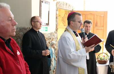 Śniadanie wielkanocne w Domu Opieki Caritas w Kaliszu