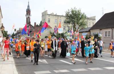 Pątnicy kaliskiej pielgrzymki wrócili do Kalisza - cz.1.