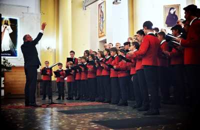 Koncert "Poznańskich Słowików" w Wieruszowie-Podzamczu