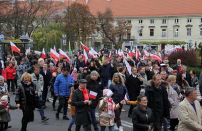 Ulicami Kalisza przeszedł I Marsz Niepodległości