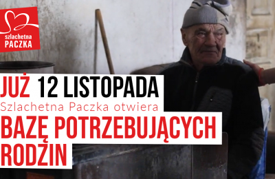 Otwarcie Bazy Rodzin Szlachetnej Paczki już w sobotę 12 listopada
