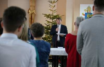 Spotkanie świąteczno-opłatkowe w Technikum im. św. Józefa w Kaliszu