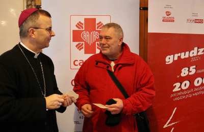 Wigilia dla ubogich i potrzebująych w Caritas Diecezji Kaliskiej