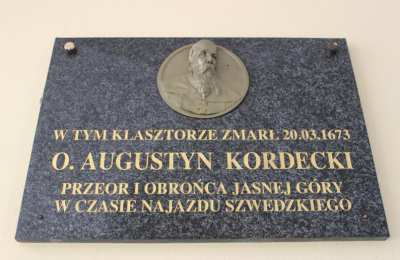 350. rocznica śmierci o. Augustyna Kordeckiego