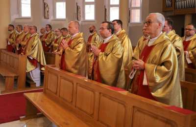 Zakończenie I tury rekolekcji kapłańskich w Kaliszu