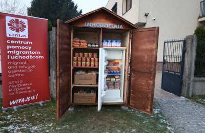 Otwarcie i poświęcenie Jadłodzielni na ul. Polnej w Kaliszu